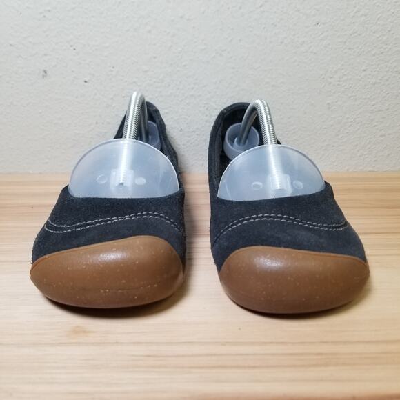 Keen Women's Size 6.5 Sienna Ballet Flats Black Suede Casual Comfort Shoes - Picture 2 of 12